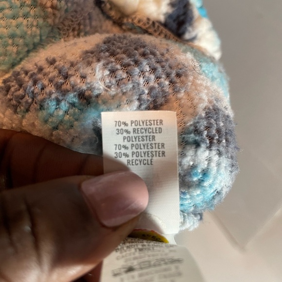 Aerie OFFLINE Cozy Nordic Snowflake Fleece Quarter Zip Pullover Size Large - Picture 10 of 15